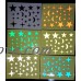 SUN RISE 6 pcs/lot Outdoor Bicycle Bike Reflective Irregular Stars Sticker Decals - B06XRGG6ZH